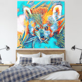 Toile AnimalMix_RedPanda_001 (Insitu(Chambre))