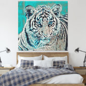 Toile AnimalMix_Tiger_046 (Insitu(Chambre))