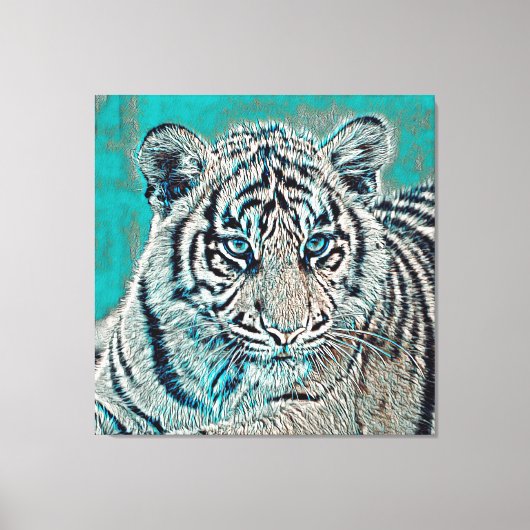 Toile AnimalMix_Tiger_046 (Recto)