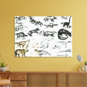 Toile Animaux carnivores (Insitu(Salon))
