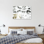 Toile Animaux carnivores (Insitu(Chambre))