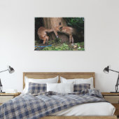 Toile Animaux de bébés cutest | Bébé Renards Jouer (Insitu(Chambre))