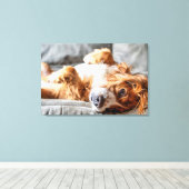Toile Animaux de bébés cutest | Cocker Spaniel (Insitu (Plancher de Bois))