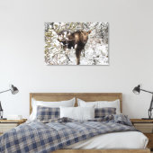 Toile Animaux de bébés cutest | Moose Calf (Insitu(Chambre))