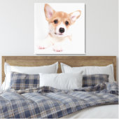 Toile Animaux de bébés cutest | Sweet Baby Corgi (Insitu(Chambre))