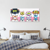 Toile Animaux de compagnie Spa Art Chiens Chat en Robes (Insitu(Chambre))