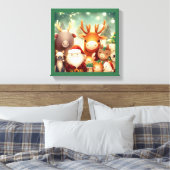 Toile Animaux de Noël 8 (Insitu(Chambre))
