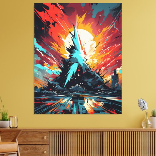 Toile Anime Art (Insitu(Salon))