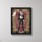 Toile Anime HARRY POTTER™ Cadre Orné (Recto)