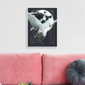 Toile Anime HARRY POTTER™ Vol avec Buckbeak (Insitu(Salon))