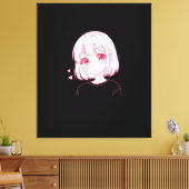Toile "Anime Love Vibes" (Insitu(Salon))