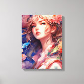 Toile Anime Princesse (Recto)