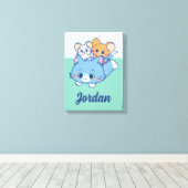 Toile Anime Tom, Jerry et Tuffy (Insitu (Plancher de Bois))