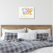 Toile Anime Tuffy et Jerry Cheesecake (Insitu(Chambre))