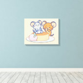 Toile Anime Tuffy et Jerry Cheesecake (Insitu (Plancher de Bois))