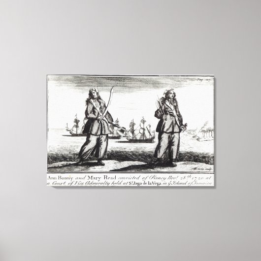 Toile Ann Bonny et Mary (Recto)