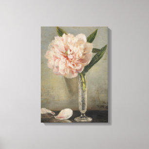 Toile Anna Munthe-Norstedt Une vie morte avec une pivoin