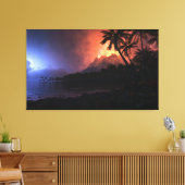 Toile Anneau de feu (nuit) (Insitu(Salon))