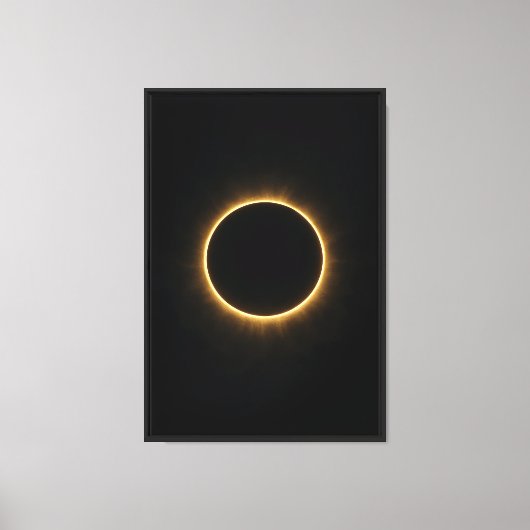 Toile Anneau doré Eclipse (Recto)