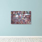 Toile Anneaux de la 8e rue (Insitu (Plancher de Bois))