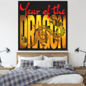 Toile Année du Dragon (Insitu(Chambre))