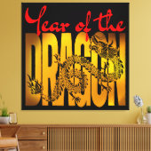 Toile Année du Dragon (Insitu(Salon))