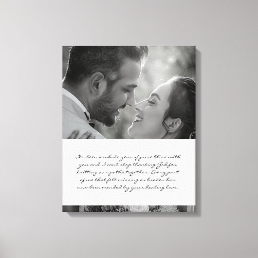 Toile Année du Mariage Bliss - Canvas (Recto)