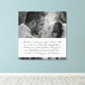 Toile Année du Mariage Bliss - Canvas (Insitu (Plancher de Bois))