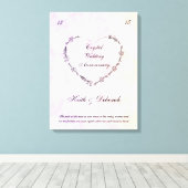 Toile Anniversaire de Crystal (Insitu (Plancher de Bois))