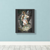 TOILE ANNIVERSAIRE DE MARIAGE THÈME VIKING (Insitu (Plancher de Bois))