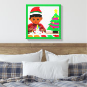Toile Anniversaire de Noël 4 (Insitu(Chambre))