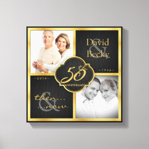 Toile Anniversaire du 50e Mariage