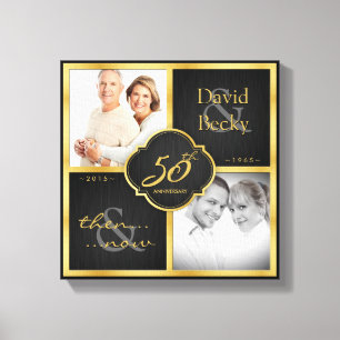 Toile Anniversaire du 50ème Mariage 2015