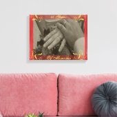 Toile Anniversaire mariage (Insitu(Salon))