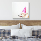 Toile Anniversaire Pembroke Welsh Corgi Chien (Insitu(Chambre))