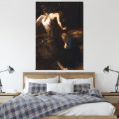 Toile Annonce de Caravaggio (1608) (Insitu(Chambre))