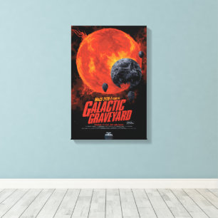 Toile Annonce De Film D'Horreur Sci-Fi, Graveyard Galact