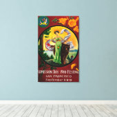 Toile Annonce du jour d'admission, Festival d'État 2 (Insitu (Plancher de Bois))