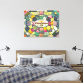 Toile Annonce savonneuse vintage 1865 (Insitu(Chambre))