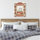 Toile Annonce Vintage Pour Belfast Ginger Ale. 2 (Insitu(Chambre))