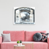 Toile Annonce Vintage Pour Hunnewells Préparations Stand (Insitu(Salon))