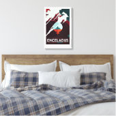 Toile Annonce Voyage Sci-Fi, Planet Encelade (Insitu(Chambre))