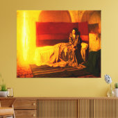 Toile Annonciation de Henry Ossawa Tanner (1898) (Insitu(Salon))