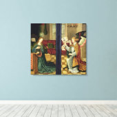 Toile Annonciation, école de Cologne (Insitu (Plancher de Bois))