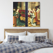 Toile Annonciation, école de Cologne (Insitu(Chambre))