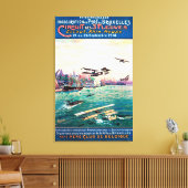 Toile Annulation de l'affiche promotionnelle du plan flo (Insitu(Salon))