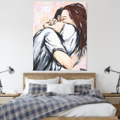Toile Anonyme à deux 1 (Insitu(Chambre))