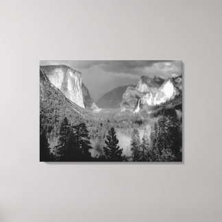 Toile ANSEL ADAMS - Yosemite Valley, Thunderstorm (1949)