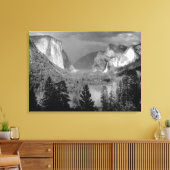 Toile ANSEL ADAMS - Yosemite Valley, Thunderstorm (1949) (Insitu(Salon))