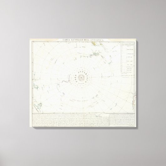 Toile Antarctique (Recto)